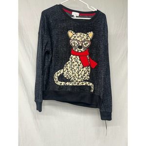 Brand new Ande cat sweatshirt sz medium